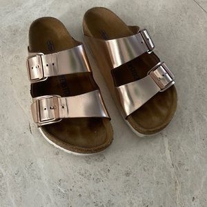 Metallic Birkenstocks